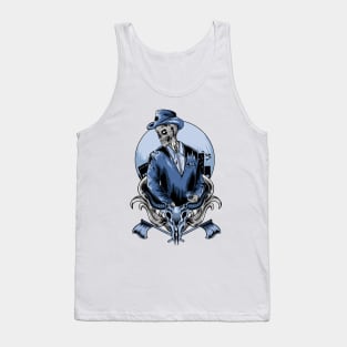 Cowboy skull Tank Top